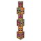 Party Central Pack of 6 Brown and Pink Polynesian Tiki Column Party Decors 5.75'